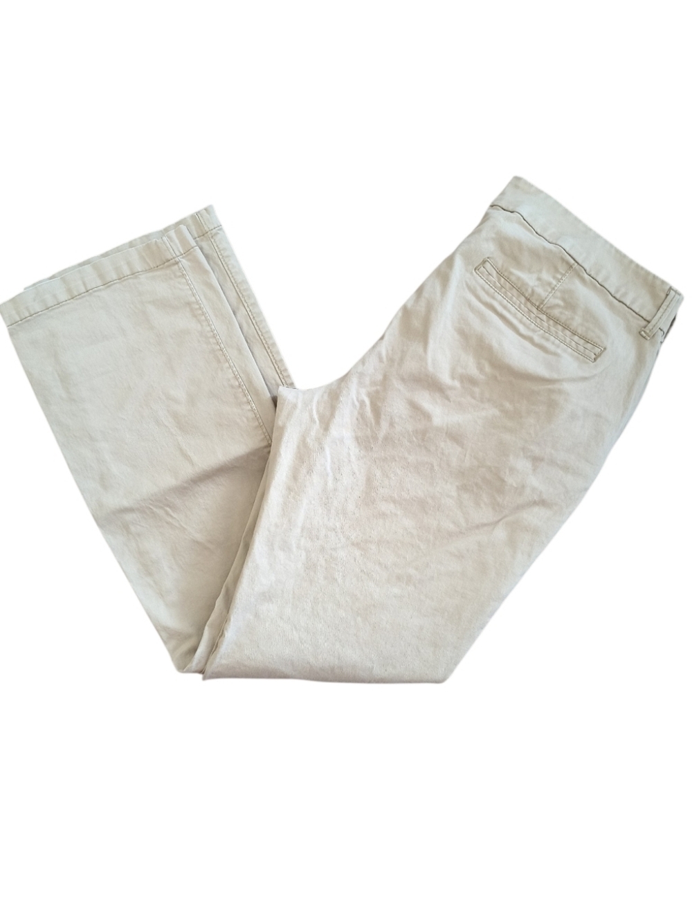 Old Navy Women's Light Tan Boot Cut Pants Size 14